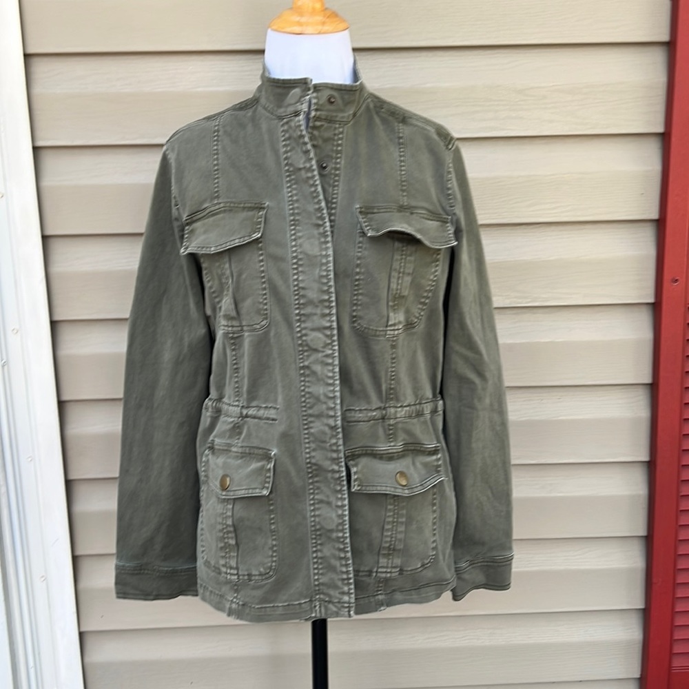 Lucky Brand women’s army green field jacket